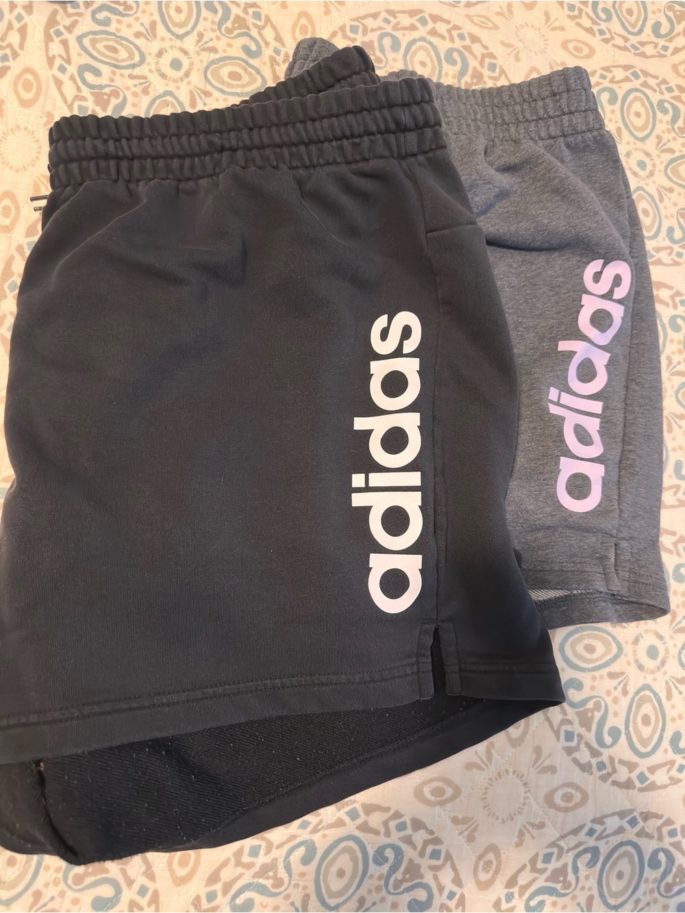 adidas two pairs of shorts size 4x